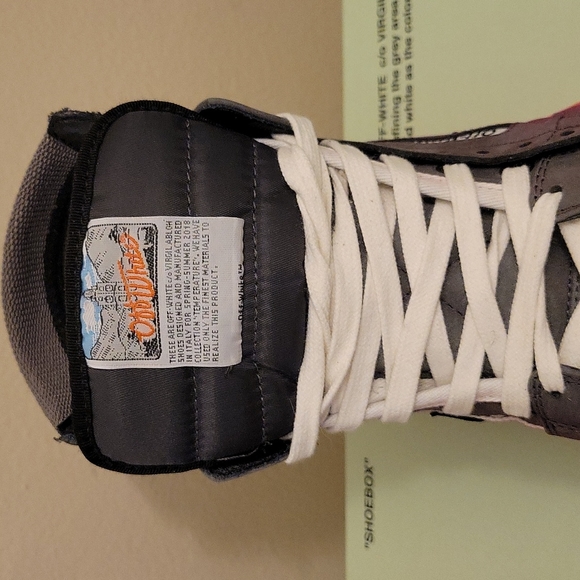 Off-White | Off Court 3.0 High-top Grey Fuchsia Sneakers - Picture 7 of 10